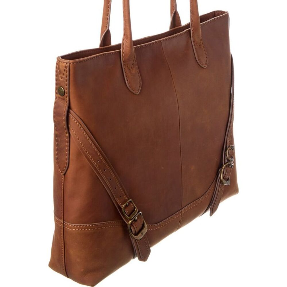 Frye Veronica Leather Tote, Brown - Picture 3 of 4